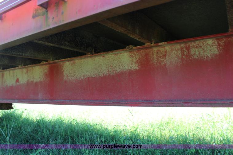 image for item K1103 1976 Triangle A flatbed trailer