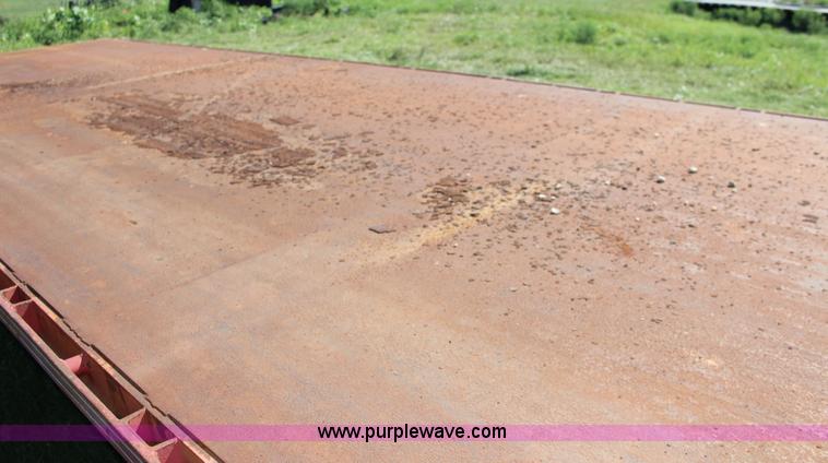 image for item K1103 1976 Triangle A flatbed trailer