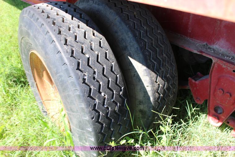 image for item K1103 1976 Triangle A flatbed trailer