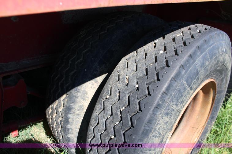 image for item K1103 1976 Triangle A flatbed trailer