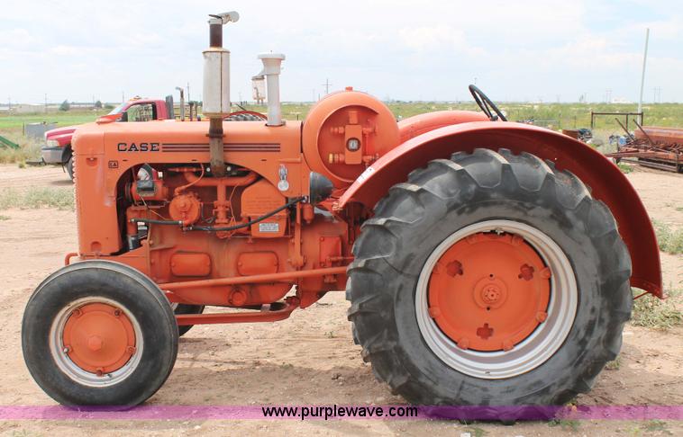 image for item L4405 1949 Case Bareback Wheatland tractor