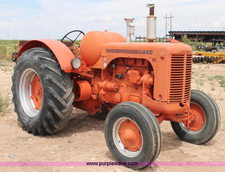 image for item L4405 1949 Case Bareback Wheatland tractor