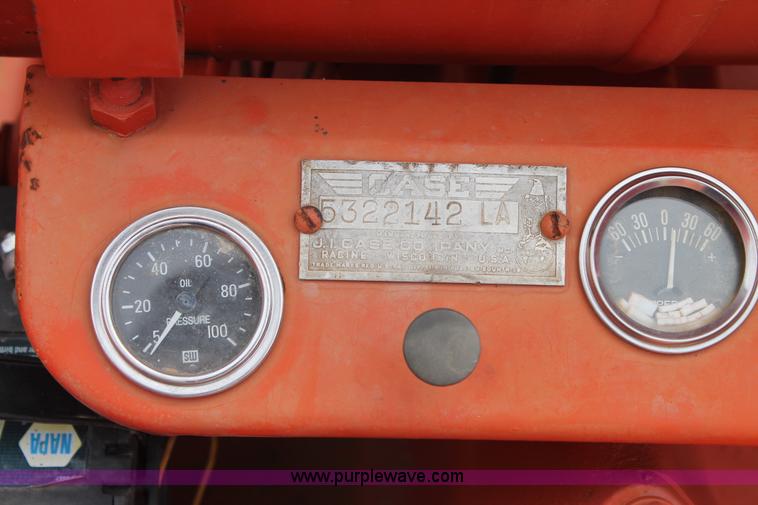 image for item L4405 1949 Case Bareback Wheatland tractor