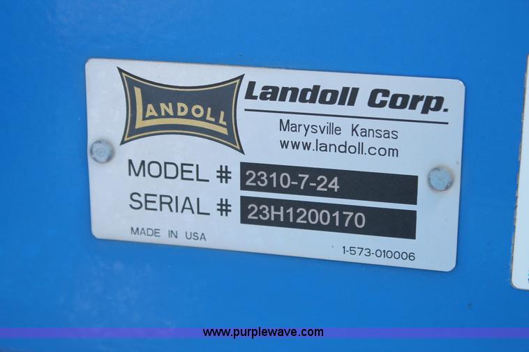 image for item L4412 Landoll Weatherproofer III 2310 disk ripper