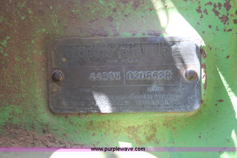 image for item L4413 1974 John Deere 4430 tractor