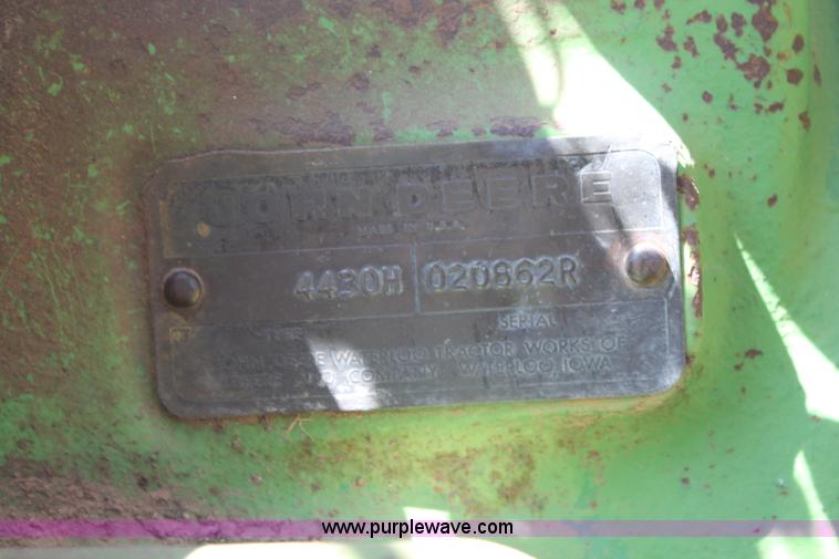 image for item L4413 1974 John Deere 4430 tractor