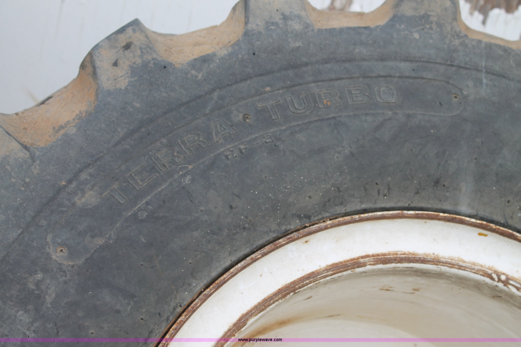 Terra Turbo 48x31.0020 tire and wheel in Farwell, TX Item L4387 sold