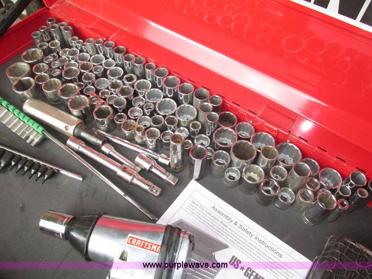 image for item AV9096 U.S. General Pro eight drawer toolbox