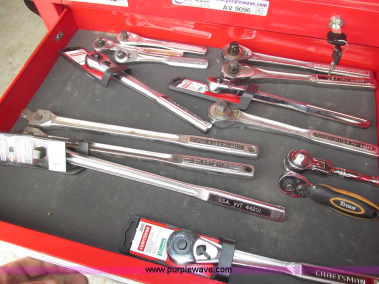 image for item AV9096 U.S. General Pro eight drawer toolbox