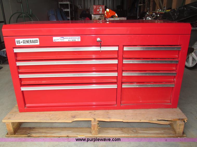 image for item AV9096 U.S. General Pro eight drawer toolbox