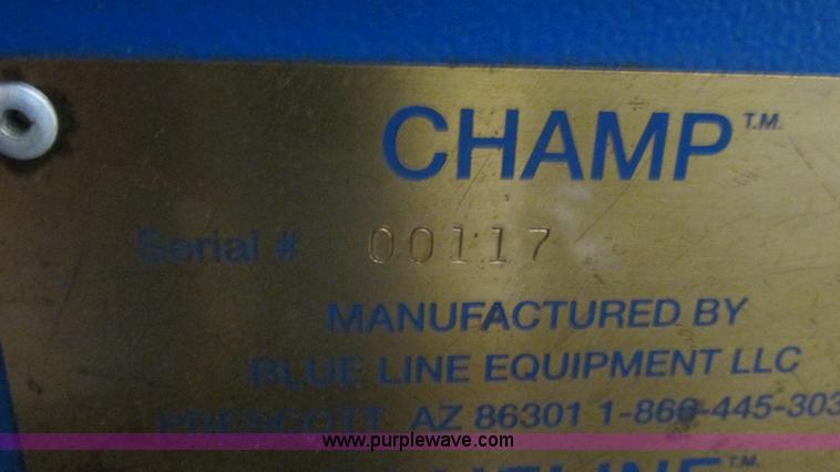 image for item AY9753 Blueline Champ truck mounted carpet cleaner