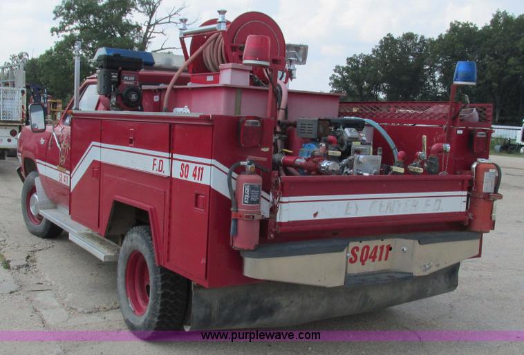 image for item AY9761 1976 Dodge Custom 200 Power Wagon fire truck