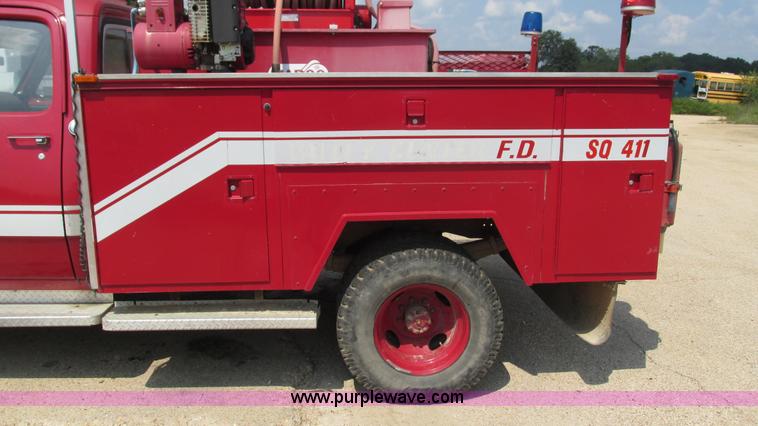 image for item AY9761 1976 Dodge Custom 200 Power Wagon fire truck