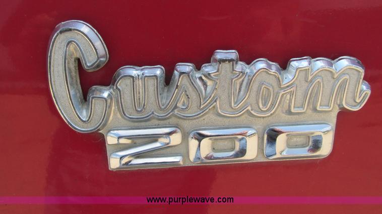 image for item AY9761 1976 Dodge Custom 200 Power Wagon fire truck