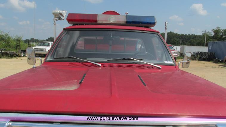 image for item AY9761 1976 Dodge Custom 200 Power Wagon fire truck