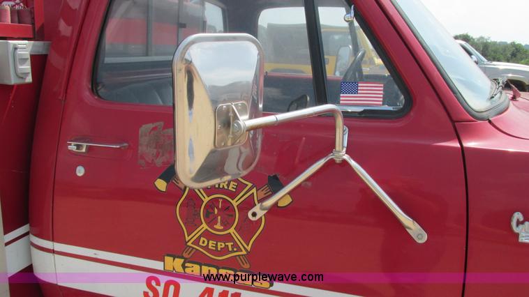 image for item AY9761 1976 Dodge Custom 200 Power Wagon fire truck