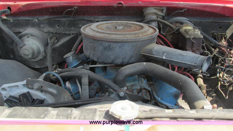 image for item AY9761 1976 Dodge Custom 200 Power Wagon fire truck