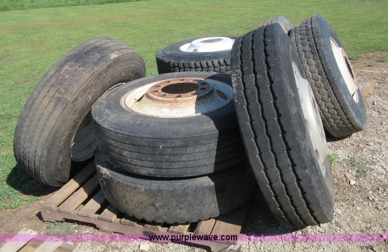 image for item AZ9000 Assorted truck tires and wheels