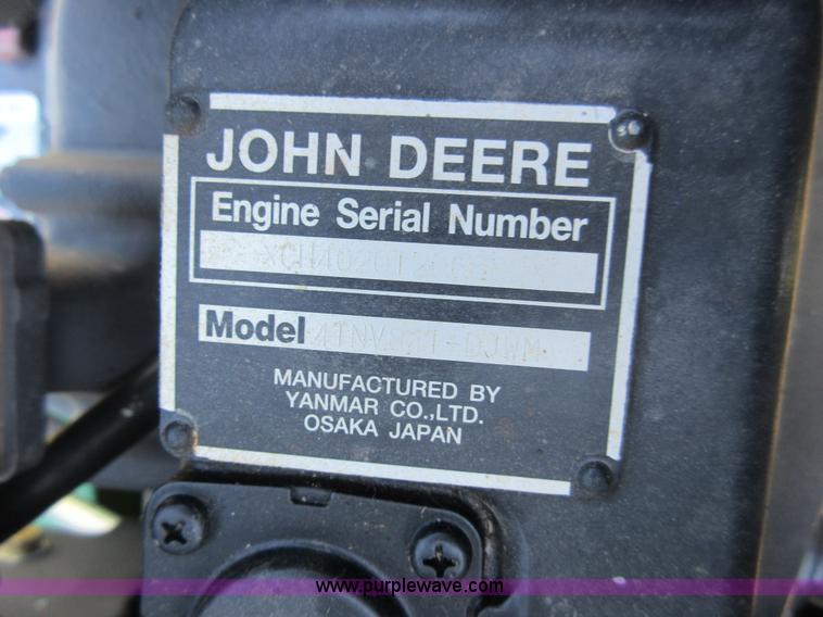 image for item AZ9057 2009 John Deere 1600 Series II wide area mower