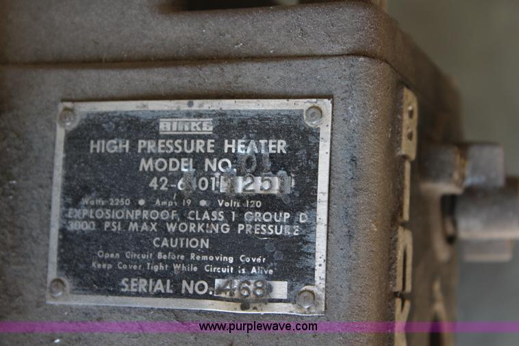 image for item BB9351 Binks airless painter heaters