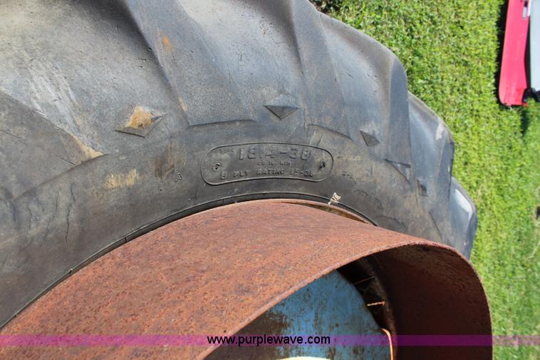 image for item BB9354 (2) 18.4-38 tractor tires and wheels