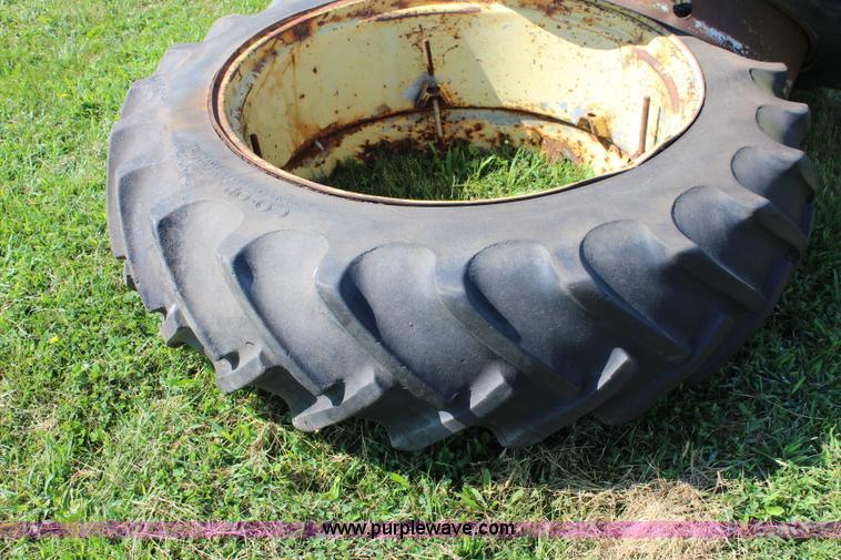 image for item BB9357 (2) 15.5-38 tractor tires and wheels