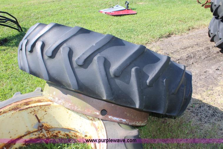 image for item BB9357 (2) 15.5-38 tractor tires and wheels