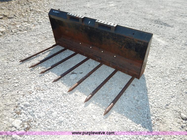 image for item BH9988 Melroe utility fork skid steer attachment