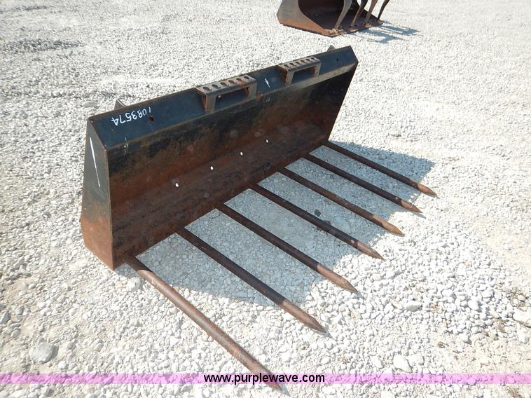 image for item BH9988 Melroe utility fork skid steer attachment