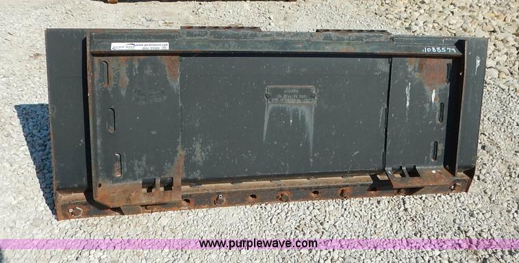 image for item BH9988 Melroe utility fork skid steer attachment