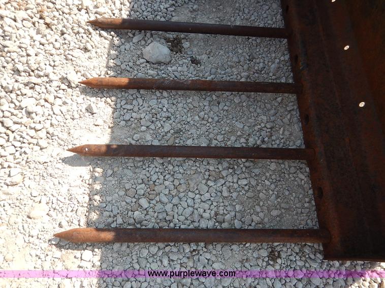 image for item BH9988 Melroe utility fork skid steer attachment