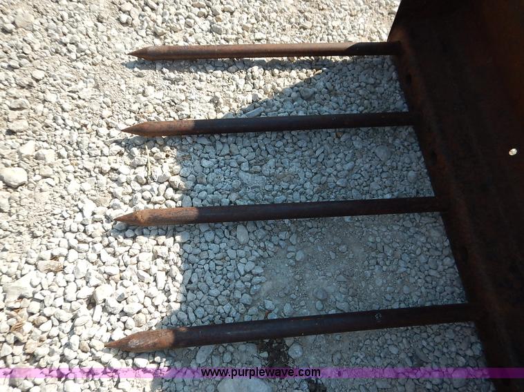 image for item BH9988 Melroe utility fork skid steer attachment