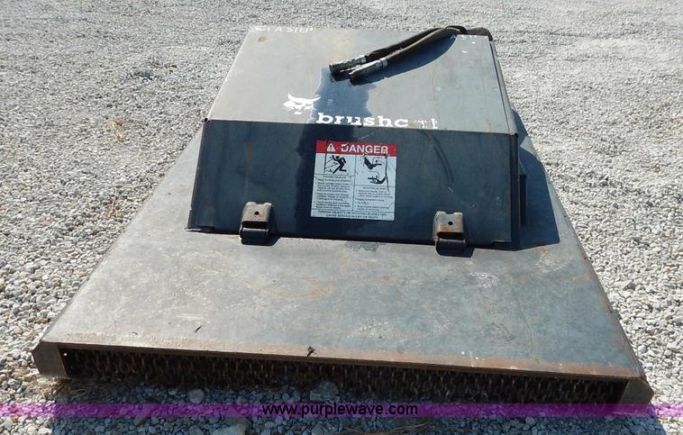 image for item BH9993 Bobcat Brushcat 60 rotary mower skid steer attachment