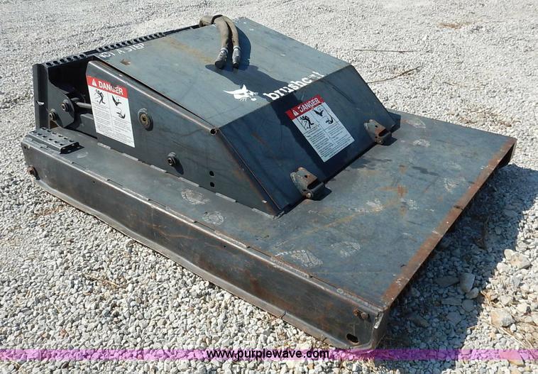 image for item BH9993 Bobcat Brushcat 60 rotary mower skid steer attachment