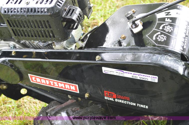 image for item BR9905 Craftsman self-propelled tiller