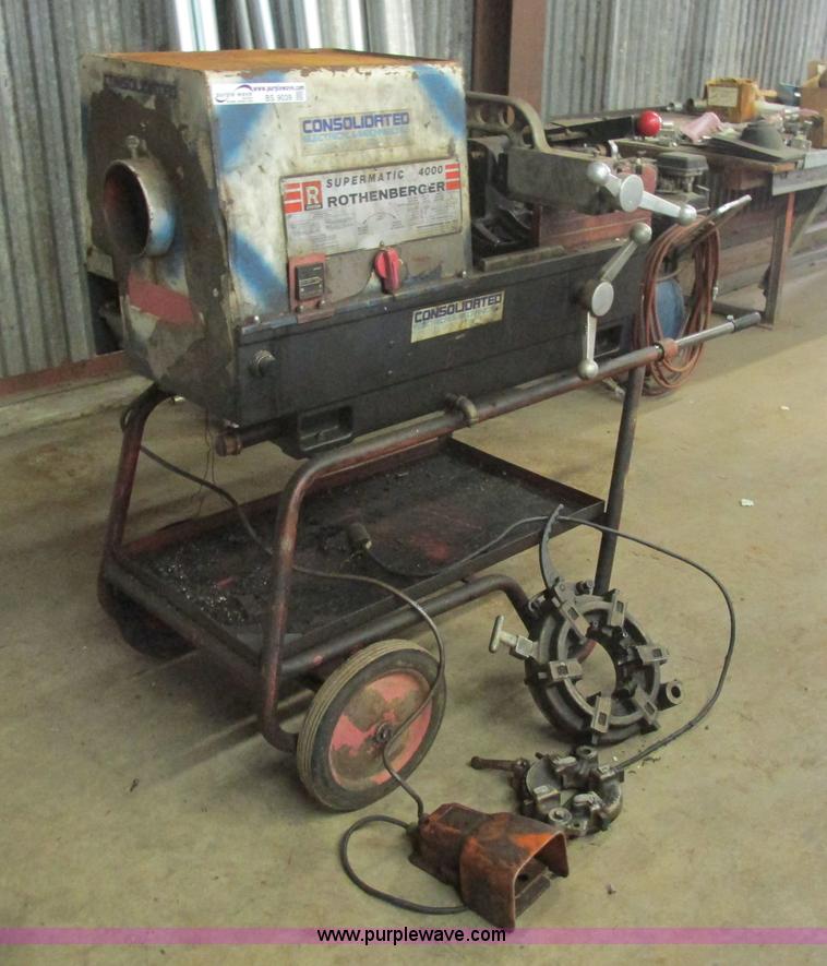 1990 Rothenberger Supermatic 4000 pipe threader in St. Louis, MO Item
