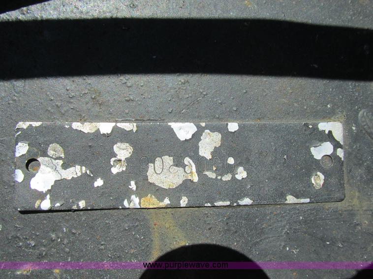 image for item BS9052 2011 shop built dump trailer