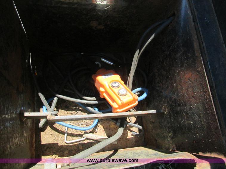 image for item BS9052 2011 shop built dump trailer