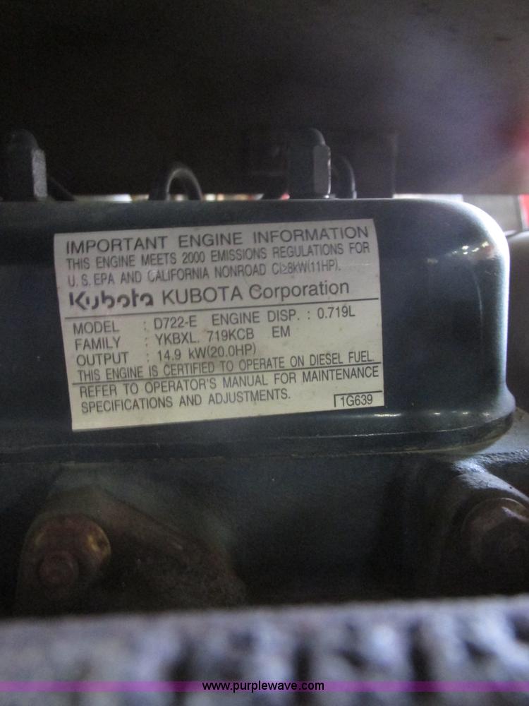 image for item H1207 2001 Grasshopper 721D ZTR lawn mower