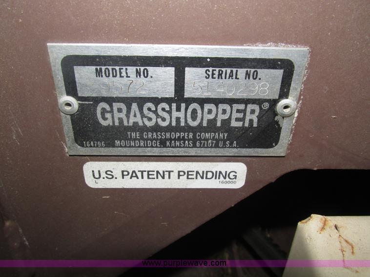 image for item H1207 2001 Grasshopper 721D ZTR lawn mower