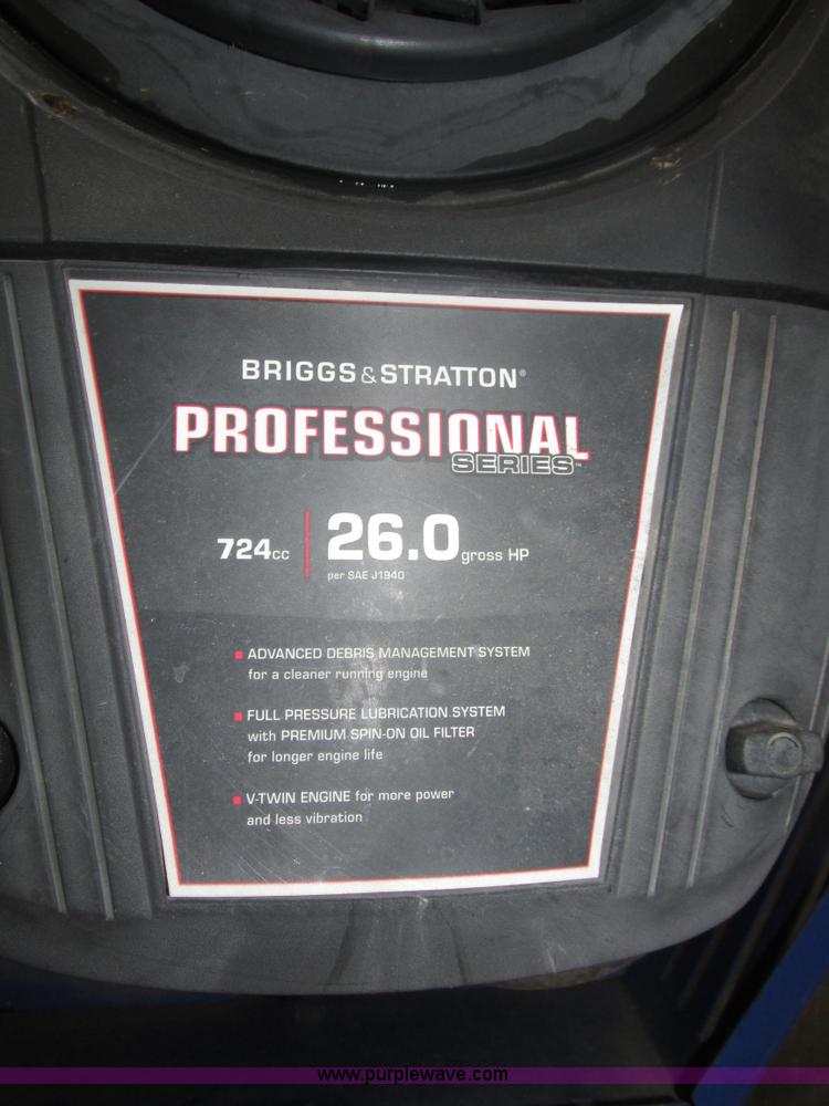 image for item H1208 2011 Dixon Ram 48ZT ZTR lawn mower