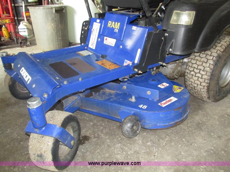 image for item H1208 2011 Dixon Ram 48ZT ZTR lawn mower