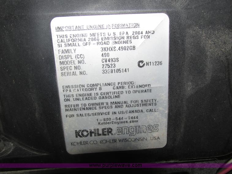 image for item H1209 2006 Snapper ZTR lawn mower