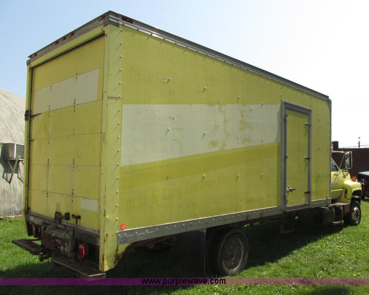image for item H1233 1992 GMC TopKick box truck
