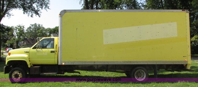 image for item H1233 1992 GMC TopKick box truck
