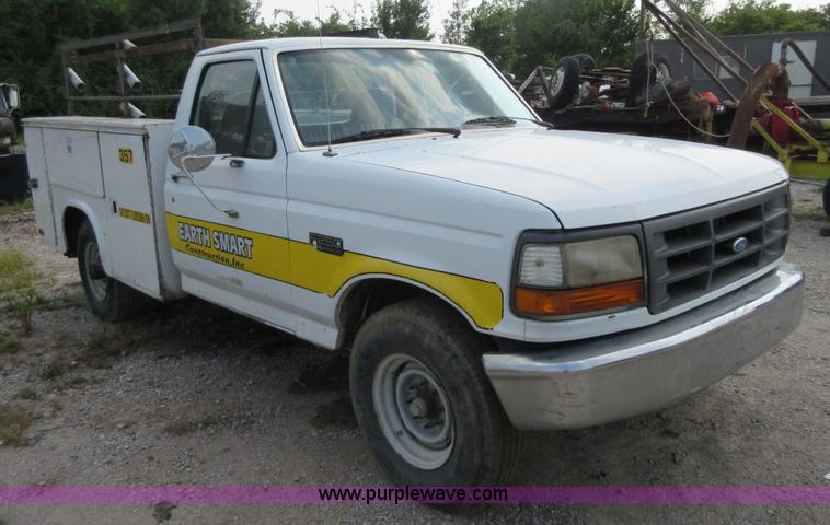 image for item I1993 1996 Ford F250 utility truck