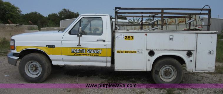 image for item I1993 1996 Ford F250 utility truck