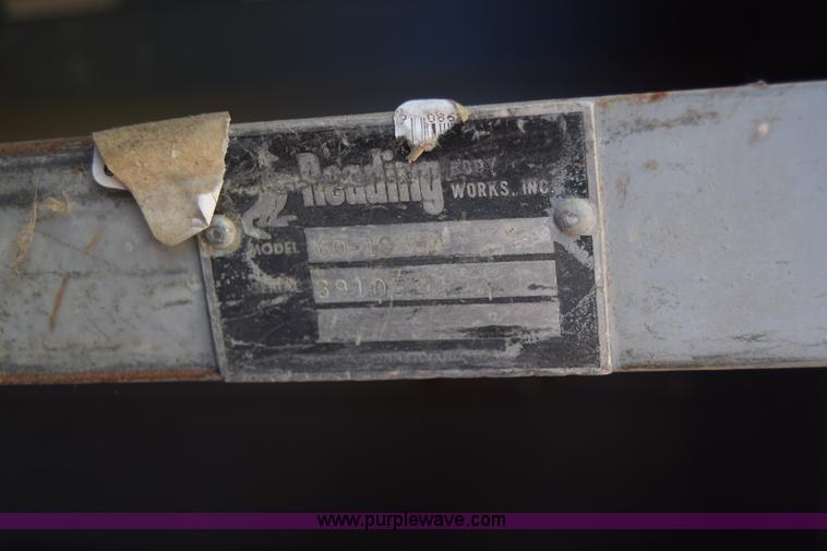 image for item J7761 Reading 60-108DW utility truck bed