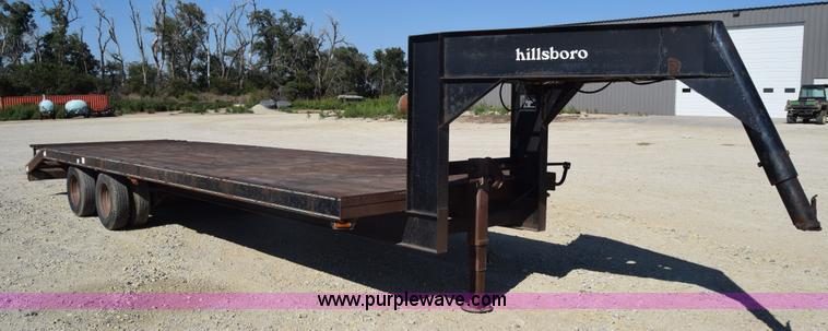 image for item J7767 1989 Hillsboro equipment trailer