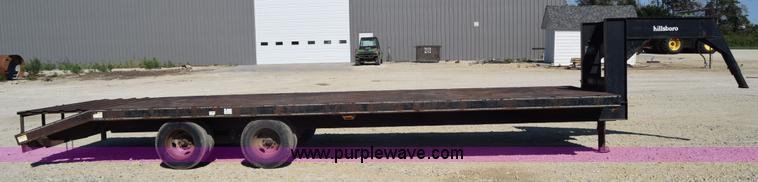 image for item J7767 1989 Hillsboro equipment trailer